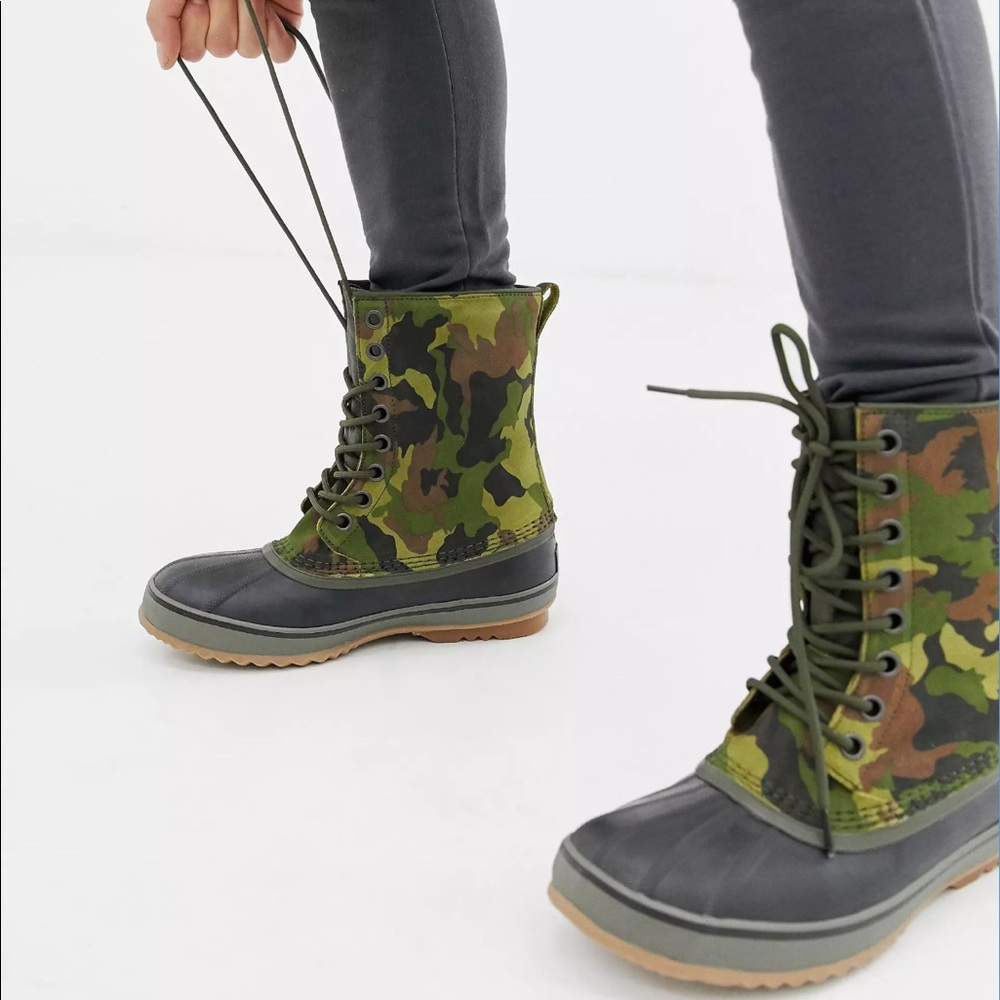 Men’s Sorel 1964 Premium Camo Alpine Tundra Boots